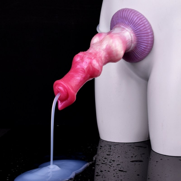 Doggystyl Twikis Ejaculerende Dildo 21 x 7,4cm