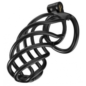 CockLock Chastity cage Tortille XXL 12.5 x 3.4 cm Black