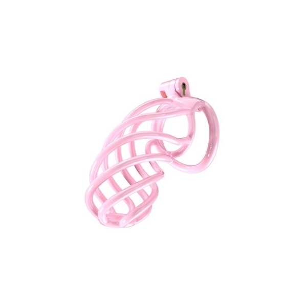 Chastity cage Tortille XXL 12.5 x 3.4 cm Pink