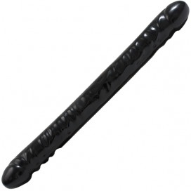 Doc Johnson Doppio Dildo XL 45 x 4,5 cm Nero