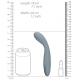 Vibe Spot Estimulador Vibrador 17 cm Gris