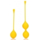 Silicone Kegel Balls Training Yellow