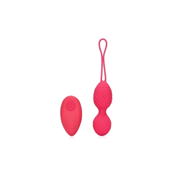 Strawred Vibrating Geisha Balls 10 x 3.5cm