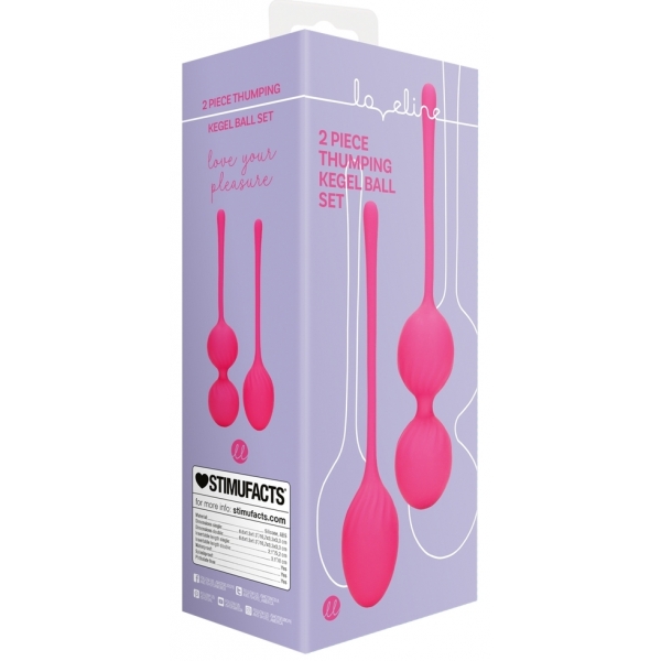 Set di 2 palline geisha Wildberry