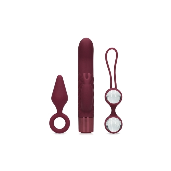 Darkcherry Sextoys para Ella Set de 3 Accesorios