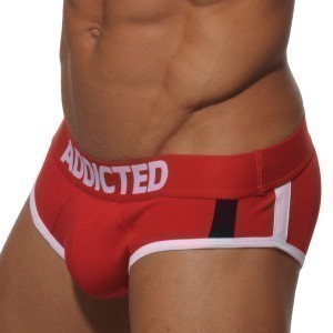 Addicted Pack Up Sport Brief Red