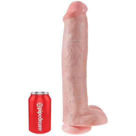 King Cock King Cock With Balls 38.10 cm. (15.00 inch) - Flesh