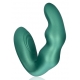Stimolatore prostatico piegato 10 x 3,5 cm Verde metallizzato