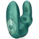 Bent Prostate Stimulator 10 x 3.5 cm Metallic green