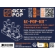 Kit de 3 Bouchons Inhalateur GC-POP™ S/M/L + Support