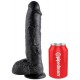 King Cock dildo XXL 20 x 5,4 cm Nero