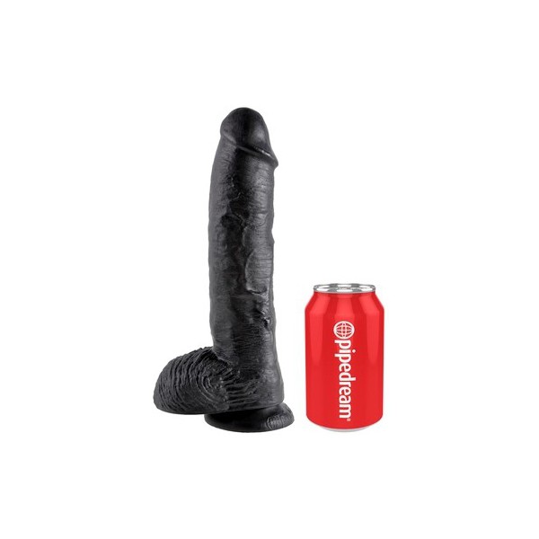 King Cock Dildo XXL 20 x 5,4 cm Schwarz