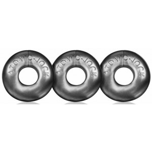 Oxballs Confezione di 3 mini-cinghie Oxballs grigie