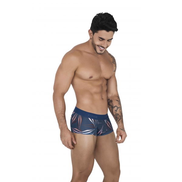 Continental Blue slim-fit boxer shorts