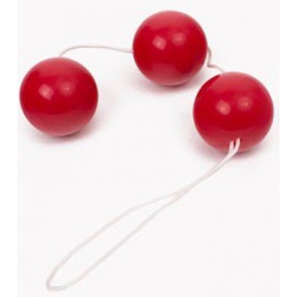 Triple Geisha Balls Red 3.5 cm