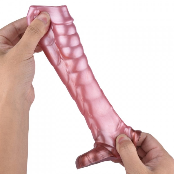 Penis sleeve Dragscal 13 x 5cm Pink