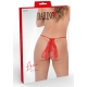 Lexi Open String Rood
