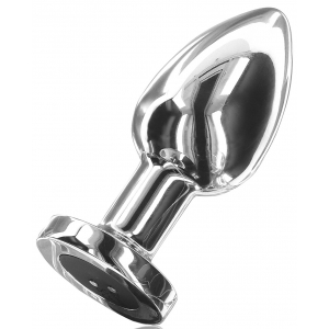 Buttocks TOYJOY Vibrating Metal Buttplug L Silver