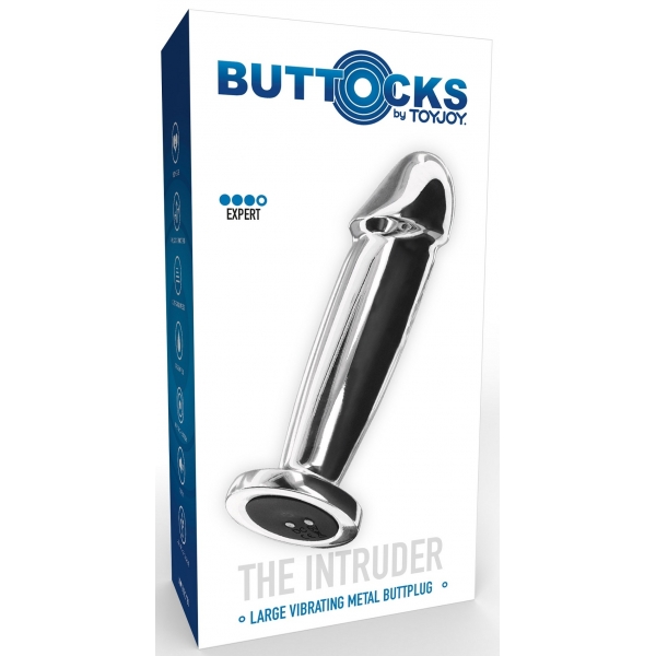 Plug vibrador The Intruder 10,7 x 2,9cm