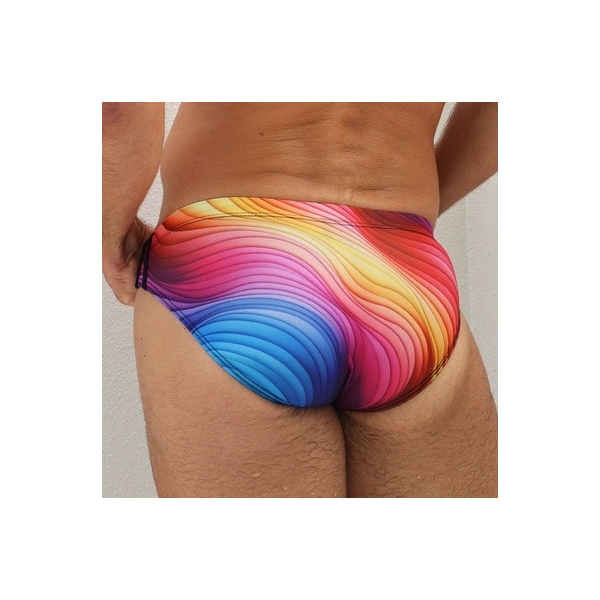 Pantaloncini da bagno Unicorn Rainbow