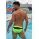 Slip da bagno Expose Verde neon