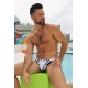 Slip da bagno Expose Bianco neon