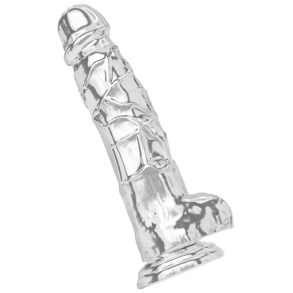 Diamond Dick Consolador Realista 18 x 4.9cm Transparente