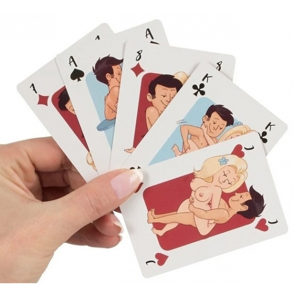 Kama Sutra Kartenspiel mit 54 Karten