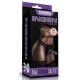 Belt dildo Easy Strap-On 12 x 3.7 cm Brown