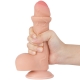 Dildo de pele deslizante 12 x 3,7 cm