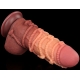 Gode en silicone ROPE DICK 17 x 7cm