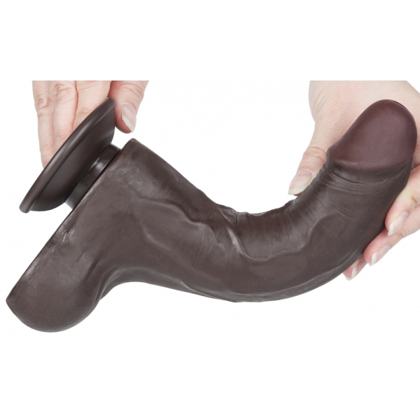 Sliding Skin Dildo 16 x 4,2 cm Zwart