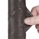 Dildo Skin Deslizante 17 x 4cm Preto