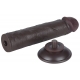 Dildo a pelle scorrevole 17 x 4 cm nero