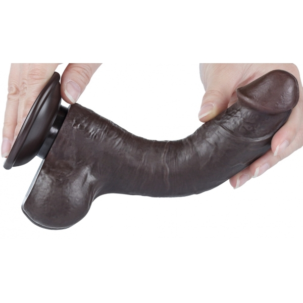 Schuifdildo 14,5 x 4cm Zwart