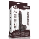 Dildo Skin Deslizante 13 x 3,7cm Preto