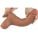 Dildo Skin Deslizante 16 x 4,2cm Castanho