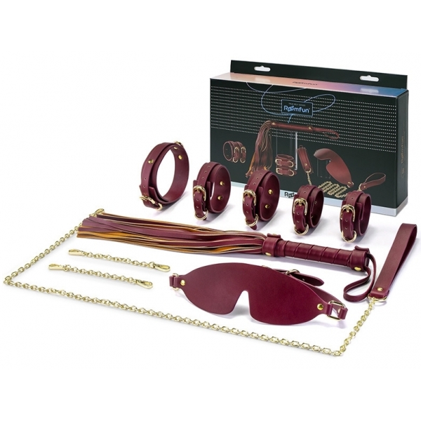 Set de regalo de 5 piezas Sex Navy Bordeaux SM