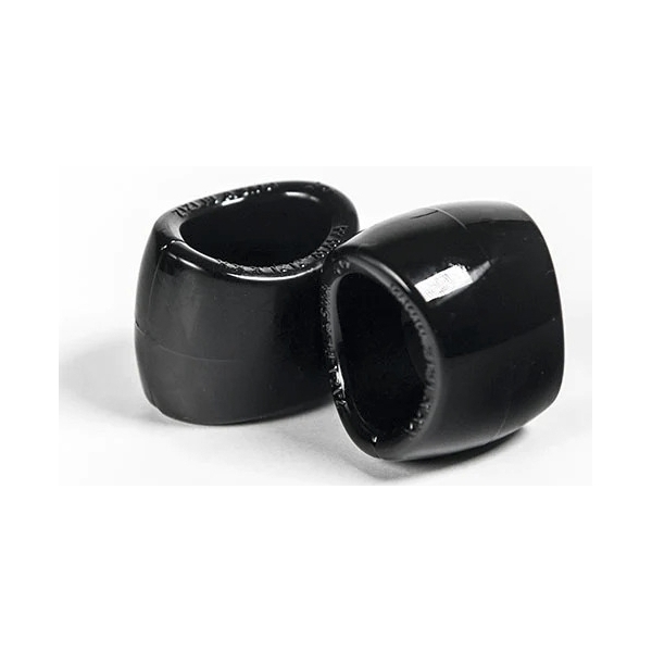 Esticadores de bolas Zizi Plasma 22 mm Preto x2