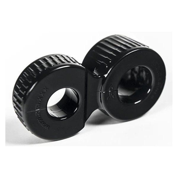 Ballstretcher Zizi Trainer Double Ring 25 mm Black