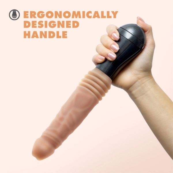 Dildo rotativo Dr Knight 13 x 3,8cm