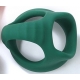 Triple Silicone Cock Ball Ring GREEN