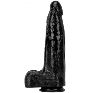 CockXXL Blood Vessel Large Silicone Dildo BLACK