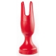 Plug anal ZIZI PRONG 15 x 5.5 cm Rouge