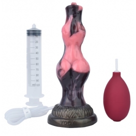 Bad Horse Dildo eiaculante Wolfaw 16,5 x 5,5 cm nero