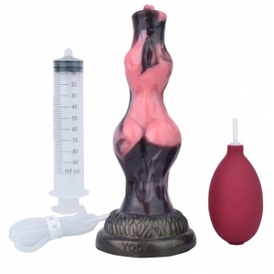 Bad Horse Dildo Ejaculador Wolfaw 16.5 x 5.5cm Preto