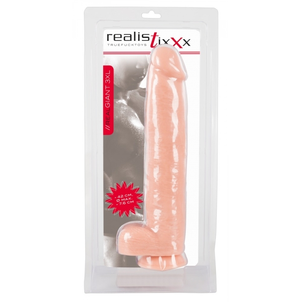 Dildo Gigante True Fuck 35 x 7,6cm