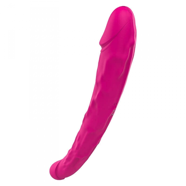 Double vibrating dildo King 3 - 31 x 4 cm Pink