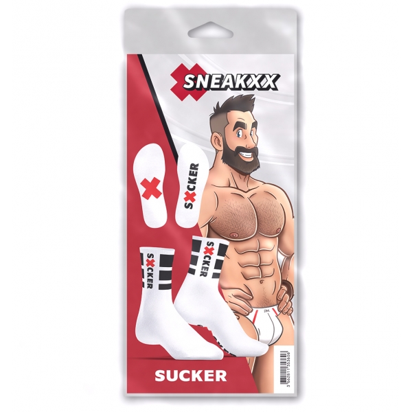 Sucker SneakXX white socks