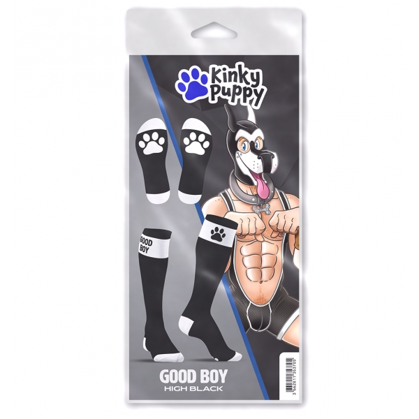 Hohe Socken Big Good Boy Schwarz